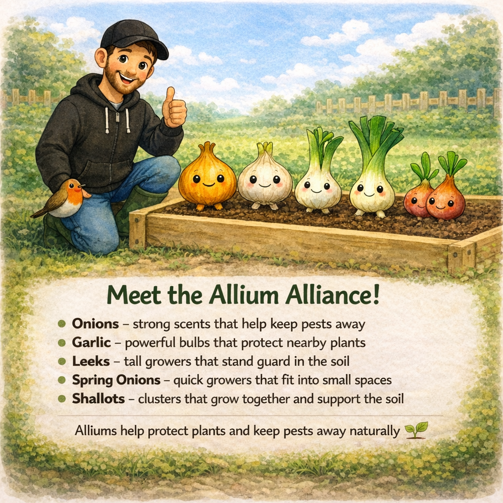 The Allium Alliance - Pest Patrol. A children's gardening story (digital download) Book 4
