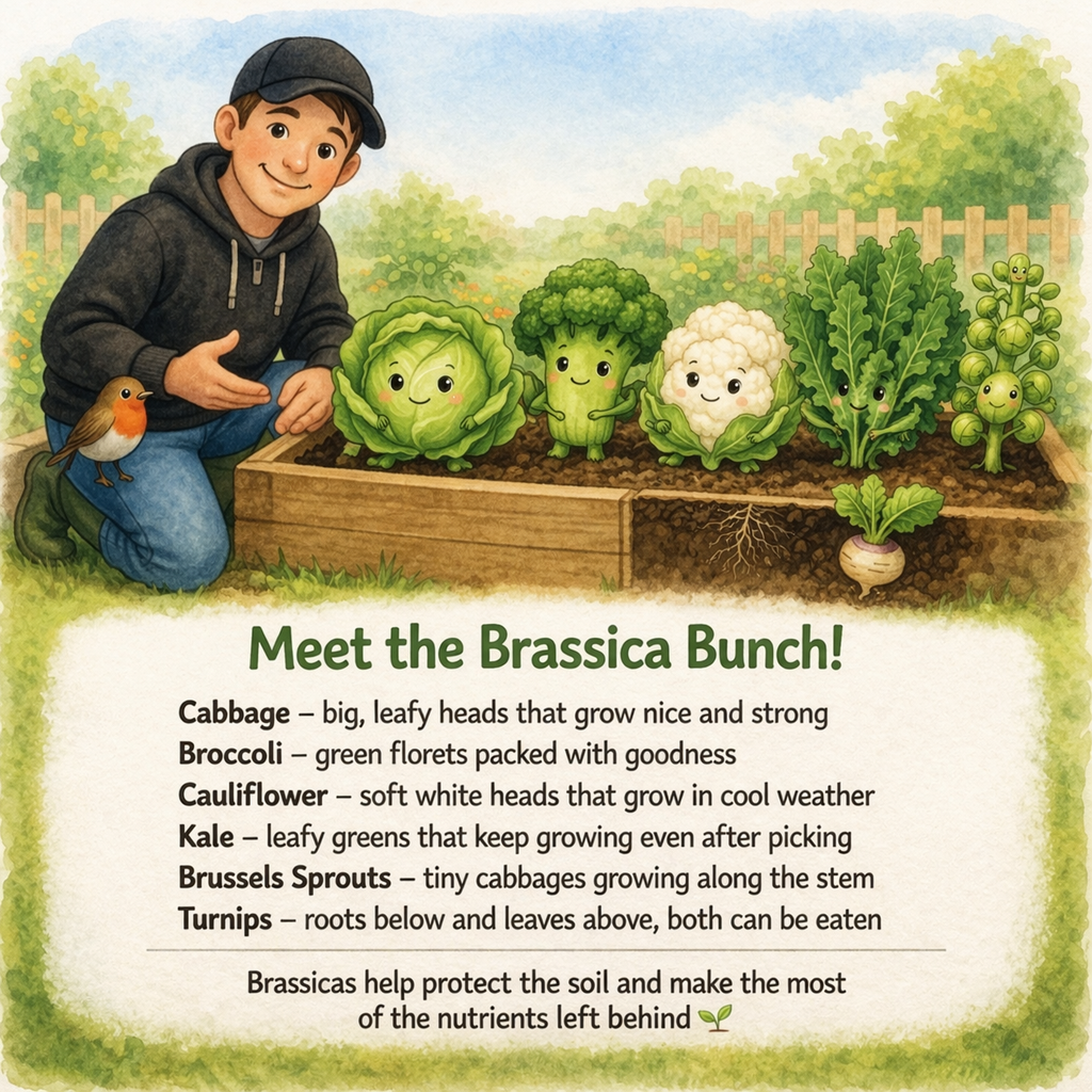 The Brassica Bunch – Move In. A Children’s Gardening Story (Digital Download) Book 2