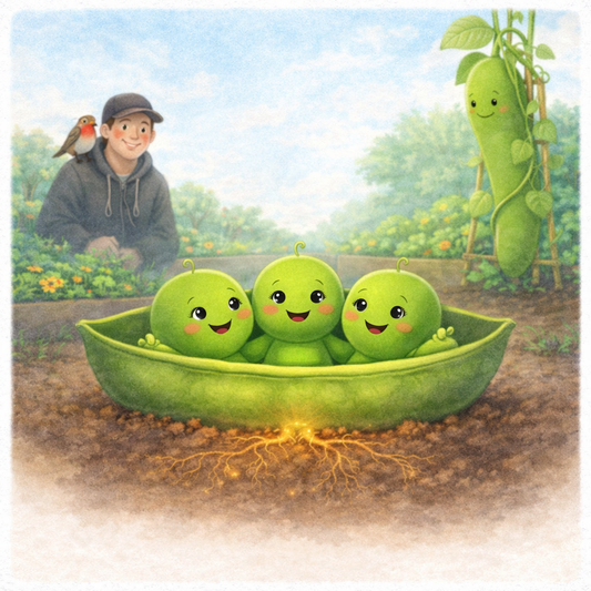 The Legume Squad - The Pod Adventure. A Children’s Gardening Story (Digital Download) Book 1