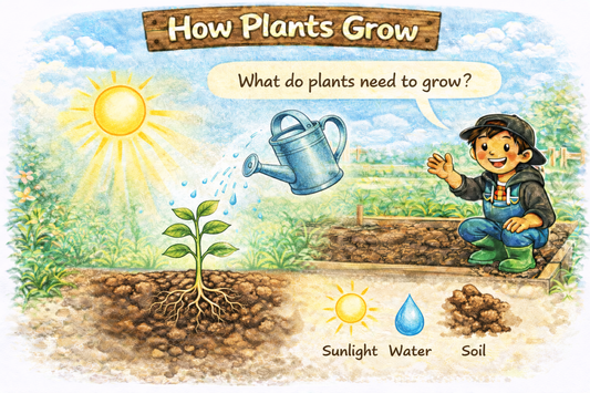 KS1 Introduction to Gardening
5 Simple Lessons to Help Children Understand How Plants Grow