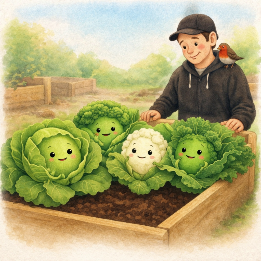 The Brassica Bunch – Move In. A Children’s Gardening Story (Digital Download) Book 2