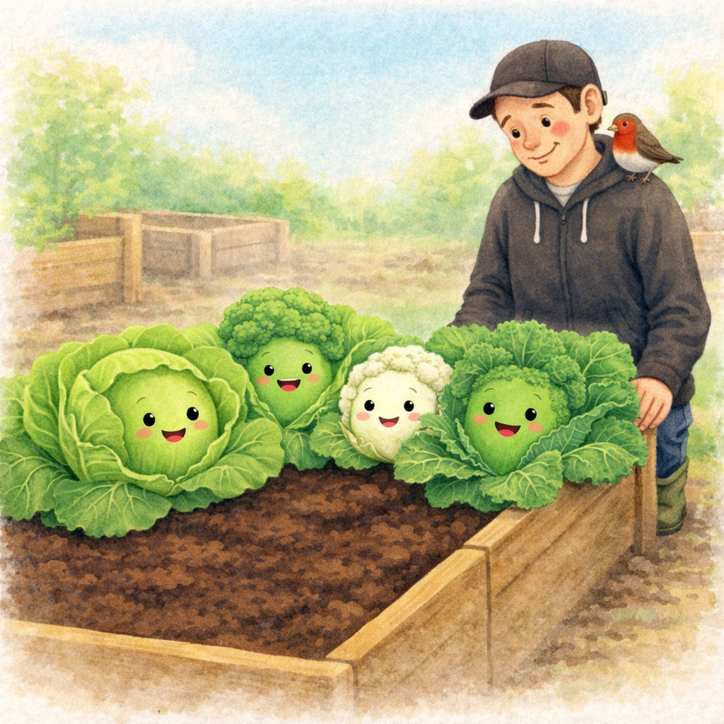 The Brassica Bunch – Move In. A Children’s Gardening Story (Digital Download) Book 2