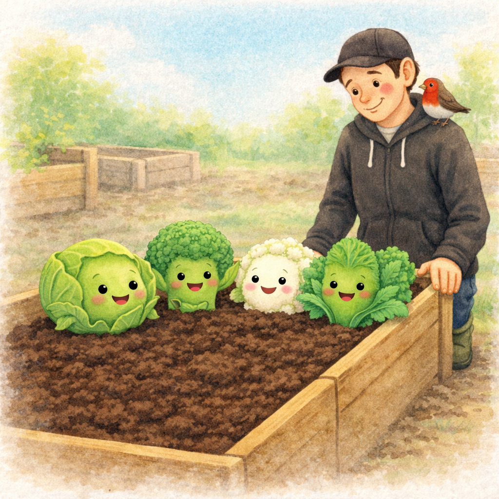 The Brassica Bunch – Move In. A Children’s Gardening Story (Digital Download) Book 2