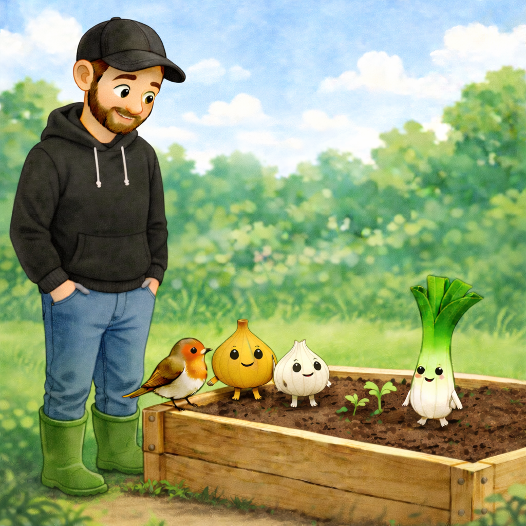 The Allium Alliance - Pest Patrol. A children's gardening story (digital download)  Book 4