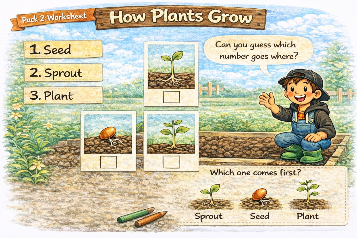 KS1 Introduction to Gardening
5 Simple Lessons to Help Children Understand How Plants Grow