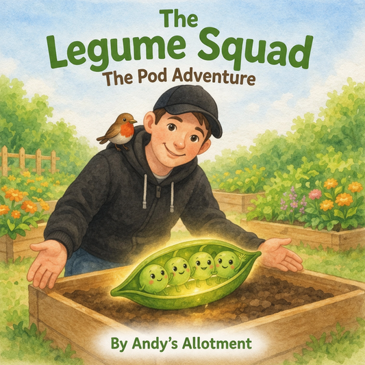 Andy’s Allotment Rotation Series Book Bundle | Legume Squad, Brassica Bunch, Radical Roots & Allium Alliance 4 in 1 children's book (digital download)