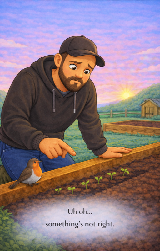 Planting Day – A Children’s 16 page Gardening Story (The Original – Where It All Started) digital download